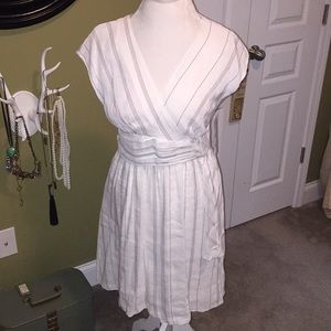 NWT SzL Zara linen dress